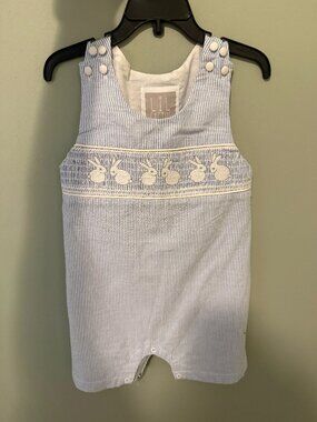 Lil Cactus Bunny Overalls 2T
